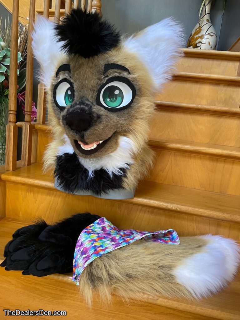 Maned wolf partial